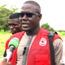 Illiassa Sawadogo, Burkina Faso Hydromet Project focal point at the Red Cross Illiassa Sawadogo, Burkina Faso Hydromet Project focal point at the Red Cross